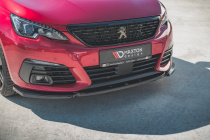 Peugeot 308 GT MK2 Facelift 2017-2021 Frontsplitter V.2 Maxton Design